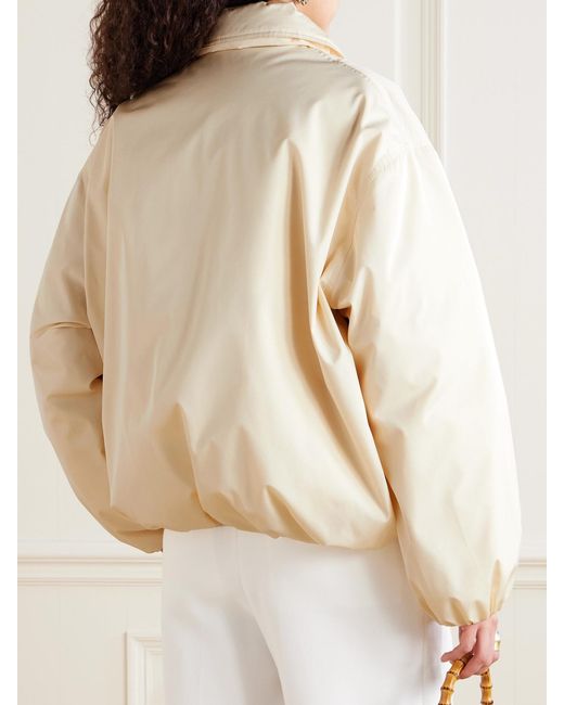 Jil Sander Natural Padded Shell Down Jacket