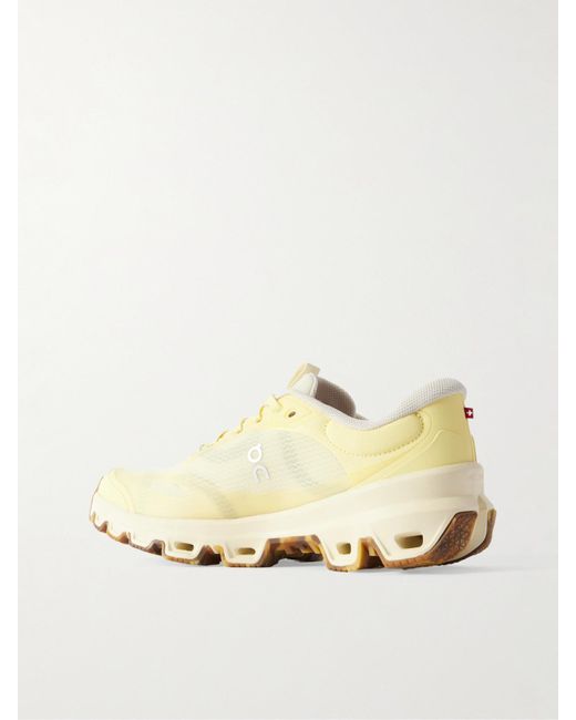 Loewe Metallic On Cloudventure 2.0 Rubber-Trimmed Paneled Recycled-Mesh Sneakers