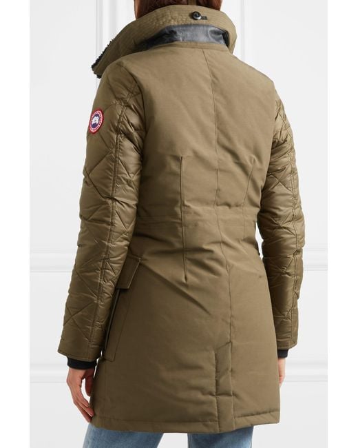 canada goose quilted tech canvas parka canada goose quilted tech canvas parka