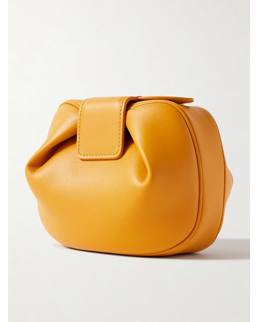 Pochette En Cuir Soft Demi Gabriela Hearst en coloris Orange