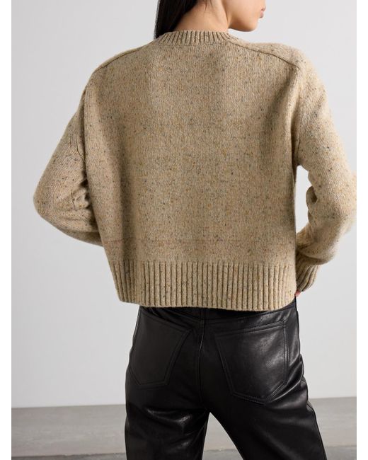 Altuzarra Natural Leona Merino Wool-Blend Sweater