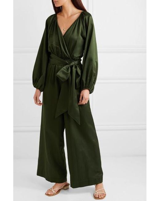 venus green jumpsuit