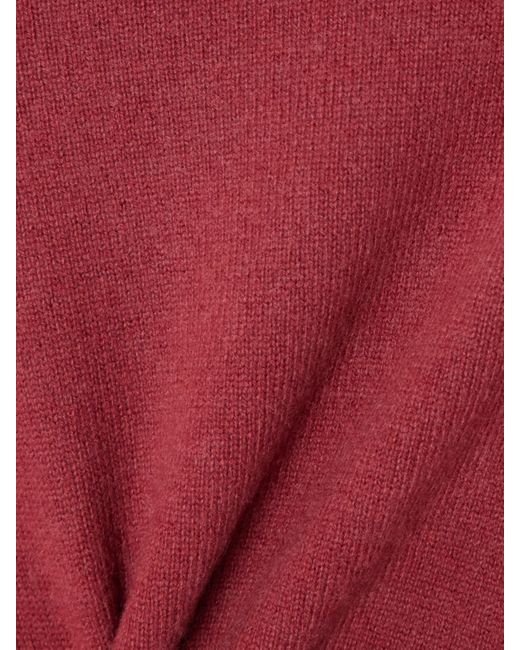 LeKasha Red Menorca Pullover Aus Biokaschmir