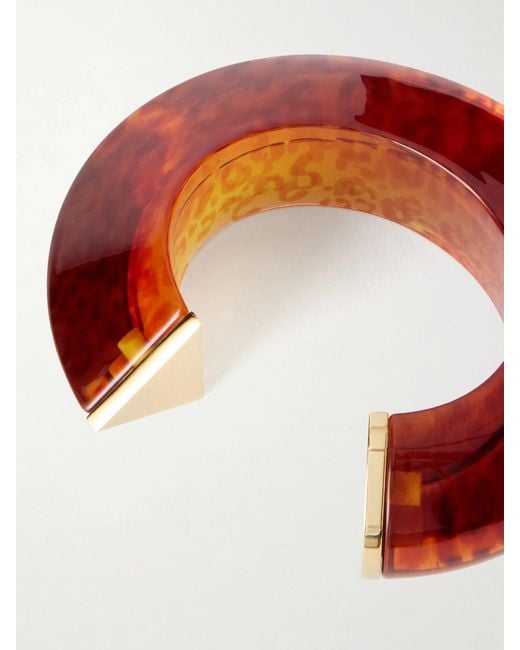 Alaïa Orange Edge-Tone Bangle