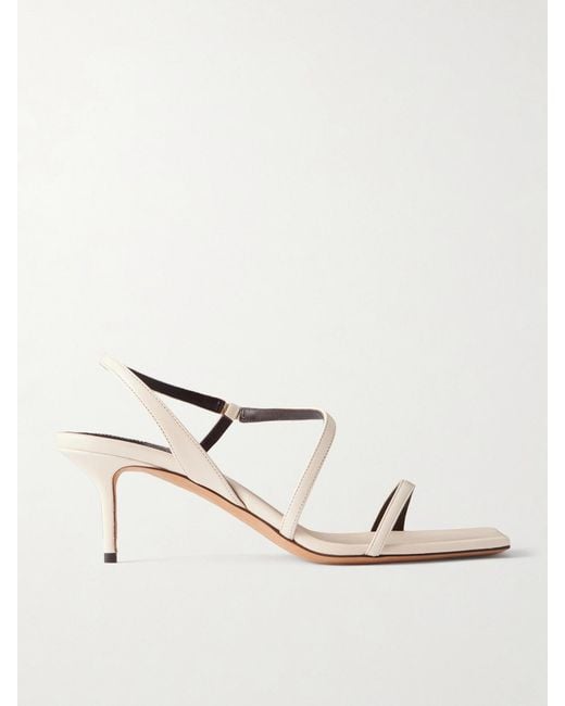 Emme Parsons Natural Delicat 55 Leather Sandals