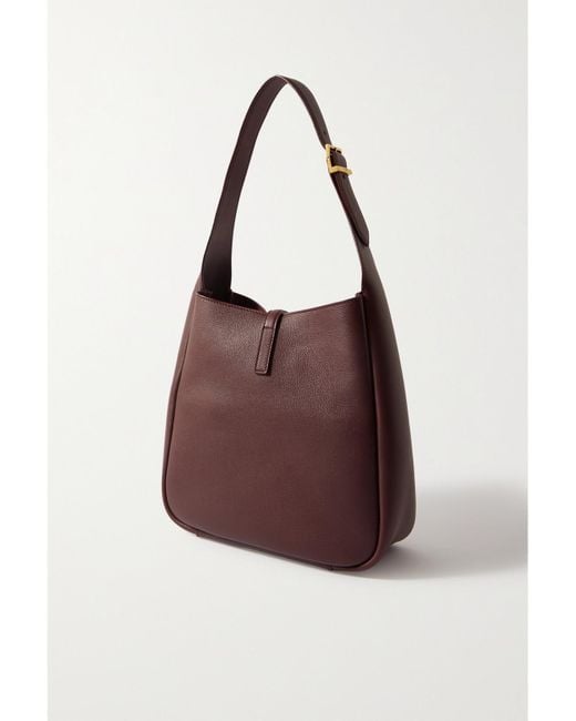 Saint Laurent Red Le 5 À 7 Supple Small Leather Shoulder Bag
