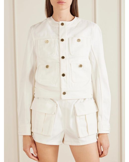 Balmain Natural Denim Jacket