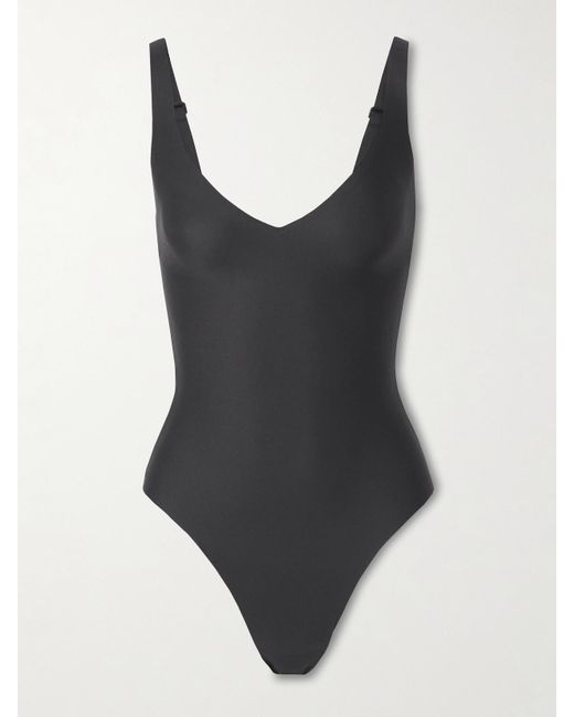 PLUNGE BODYSUIT WITH NECK TRIM CARTOUCHE KINGDOM