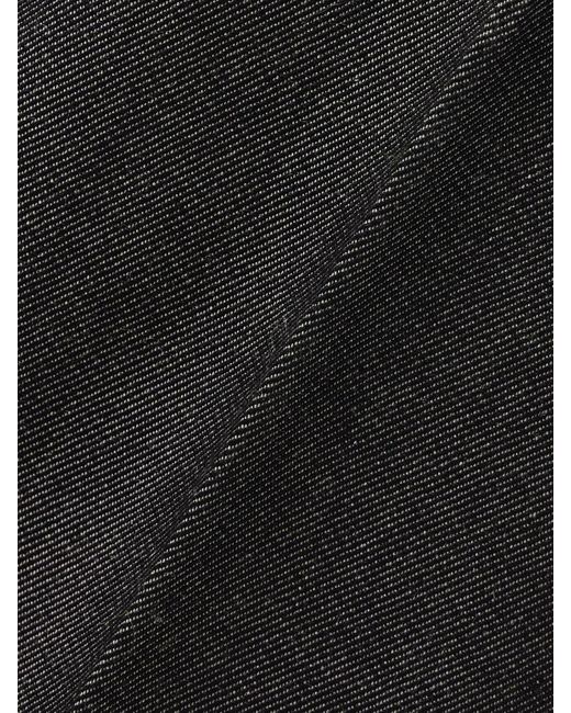 Pantalon Droit En Serge De Laine À Plis Redux Christopher Esber en coloris Gray