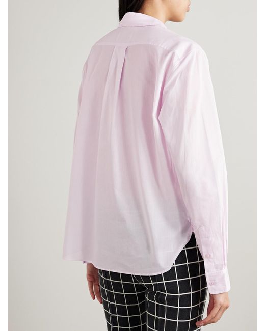 High Sport Pink James Cotton-Voile Shirt