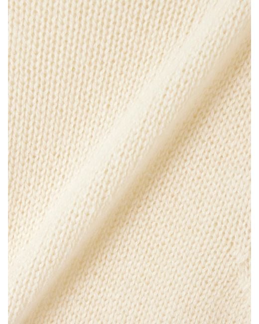 Jil Sander Natural Wool Sweater