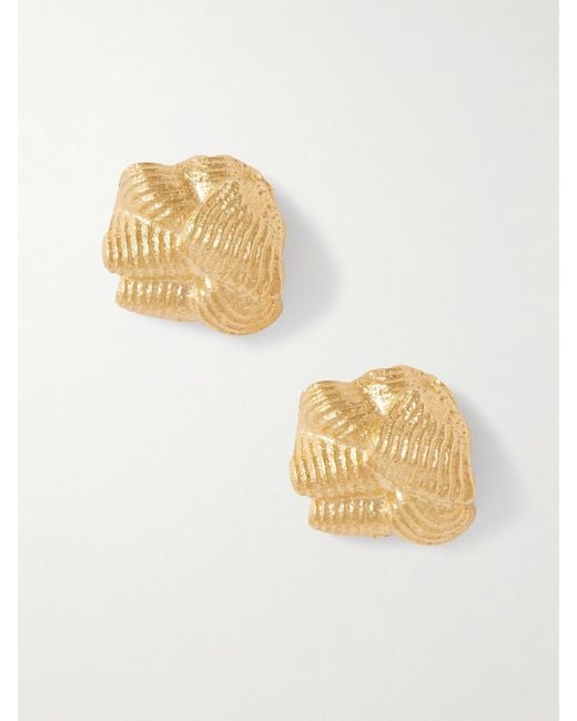 Completedworks White Plated Earrings