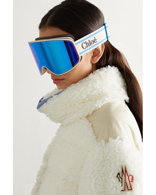 Masque De Ski Cassidy X Fusalp Chloé en coloris Bleu | Lyst