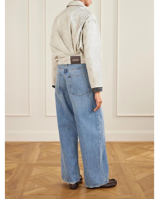 Loewe Natural Cotton-Twill Bomber Jacket