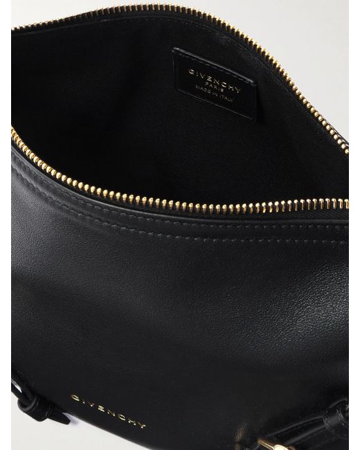 Givenchy Black Voyou Mini Leather Shoulder Bag