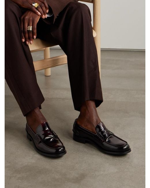 Church's Black Pembrey W Leather Loafers