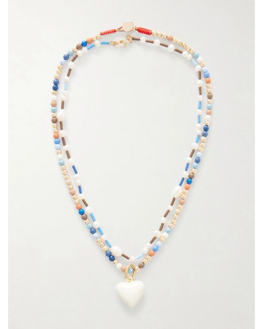 Roxanne Assoulin Multicolor Happy Baby-Tone And-Stone Beaded Necklace