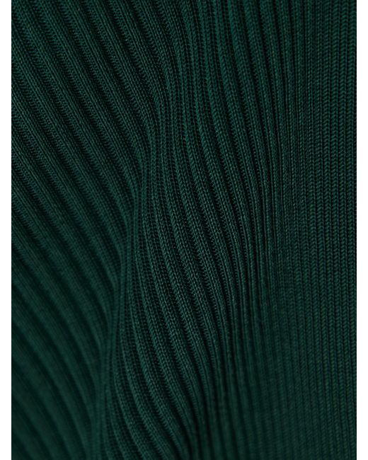 Saint Laurent Green Lace Top