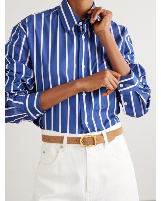 DEHANCHE Natural Mija Suede Belt