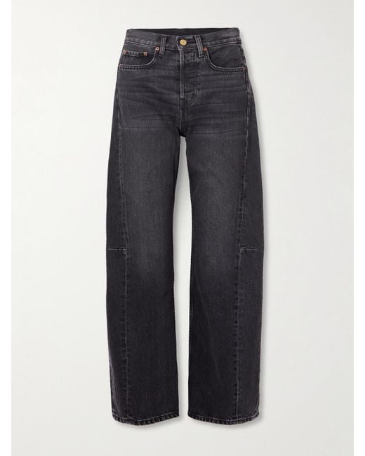 B Sides Blue Slim Lasso Wide-Leg Jeans
