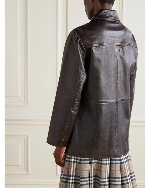 Sea Black Lenoir Lederjacke