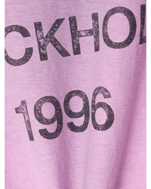 Acne Pink Cotton And Hemp-Blend Jersey Sweater