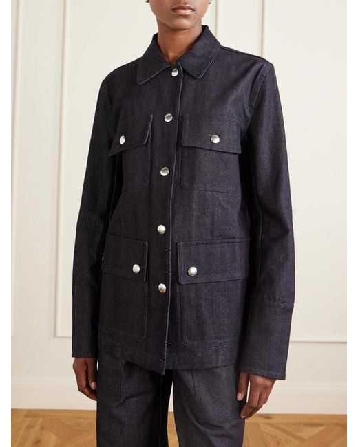 Proenza Schouler Blue Stella Denim Jacket