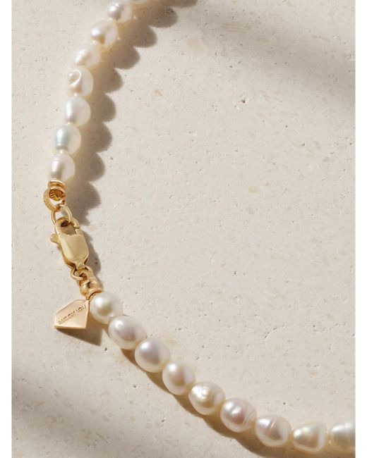 Collier En Or 14 Carats (585/1000) Et Pierres Multiples Synthétiques So Much Love Alison Lou en coloris Natural