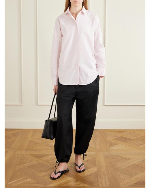 Rohe Pink Cotton-Poplin Shirt