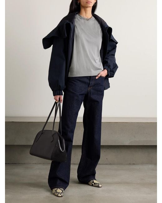 CDLP Gray Tencel Lyocell And Cotton-Blend T-Shirt
