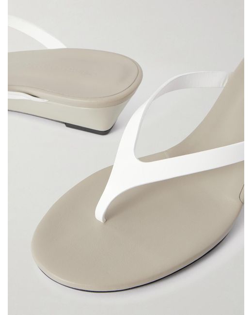 Christopher Esber White Scala Leather Sandals