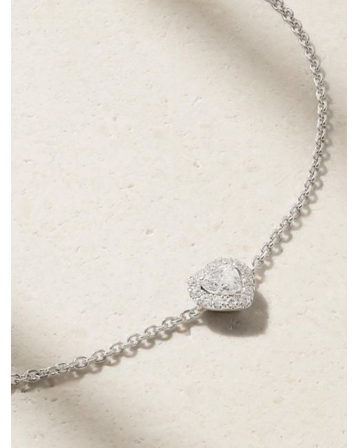 De Beers London Natural Aura Solitare -Karat Diamond Bracelet