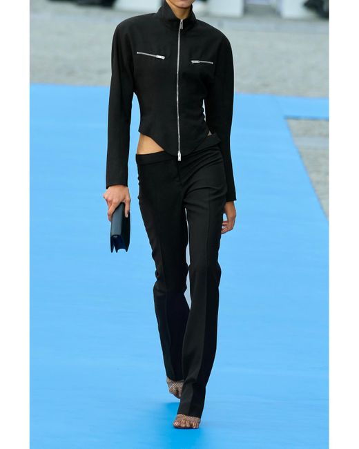 Stella McCartney Black Grain De Poudre Jacket