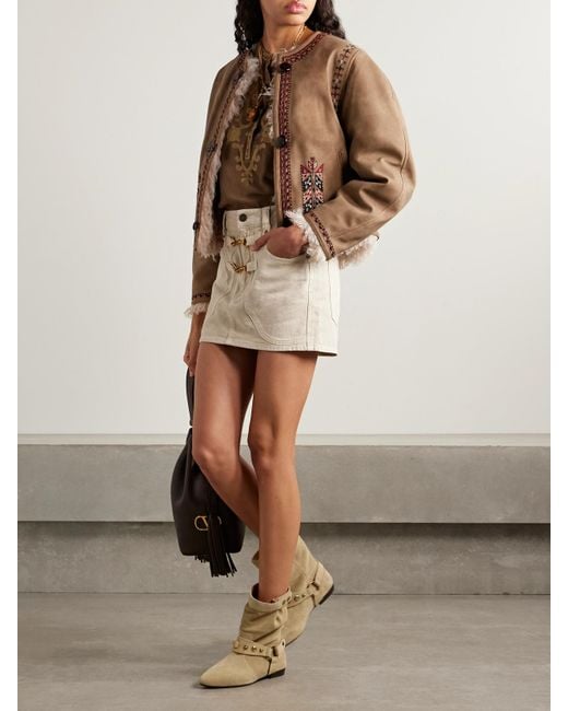 Isabel Marant Brown 'Cely' Jacket