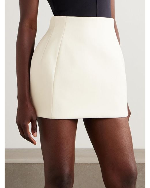 Wardrobe NYC Natural Rhw Minirock Aus Twill