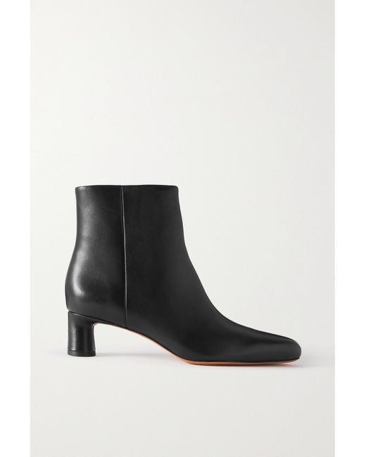 vince black ankle boots