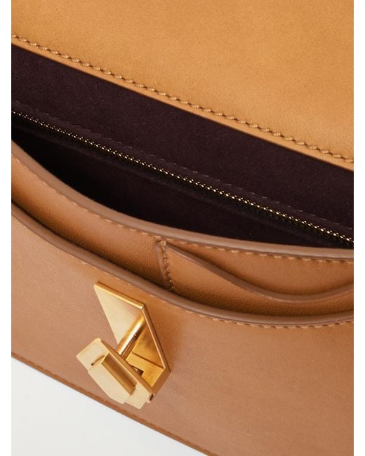 Metier Natural Parallel 22 Small Leather Shoulder Bag