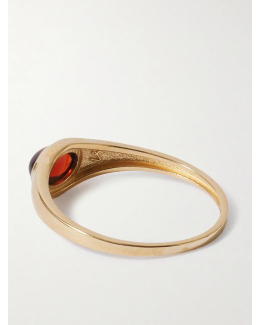 Loren Stewart Natural 14-Karat Garnet Ring