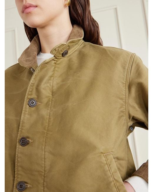 RRL Natural Bower Cotton Jacket