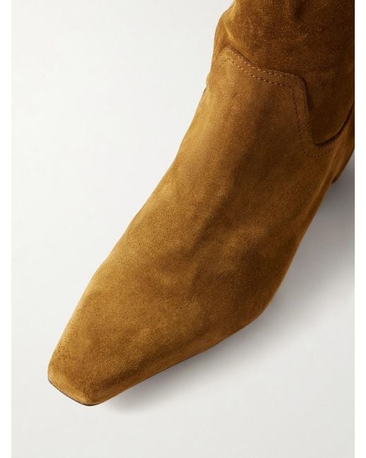 Paris Texas Brown Bettina 25 Suede Knee Boots