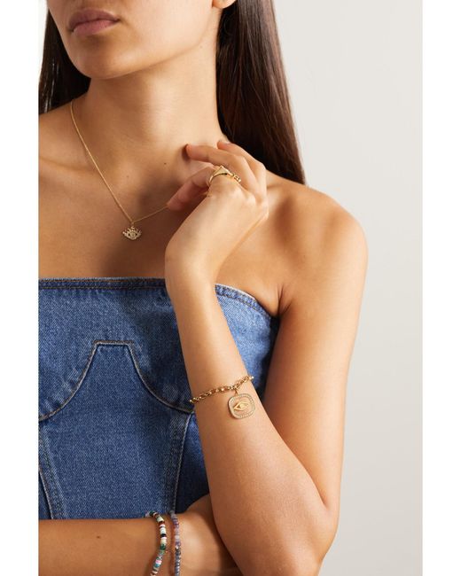 Sydney Evan Natural 14-Karat Diamond Bracelet