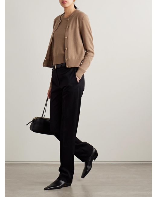 Nili Lotan Brown May Cashmere Tank