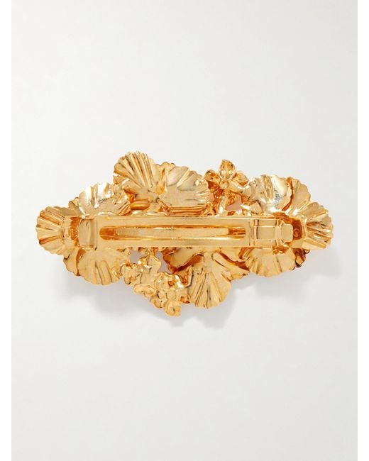 Jennifer Behr Metallic Panola Goldfarbene Haarspange