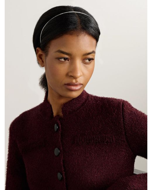 Serre-Tête En Métal Et Cristaux Swarovski Elize Jennifer Behr en coloris Natural