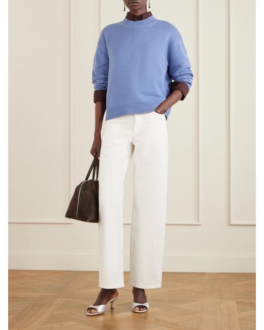 Twp Blue Boy Crewneck Cashmere Sweater
