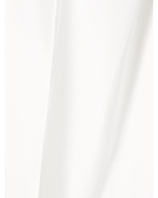 Khaite White Tulula Maxikleid Aus Seidenpopeline