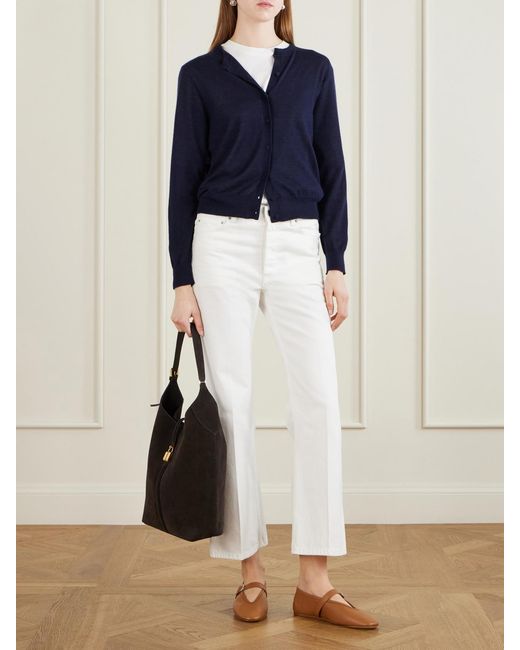 arch4 Blue Elio Cashmere Cardigan