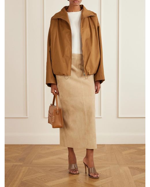 Nour Hammour Natural François Cotton-Blend Canvas Jacket