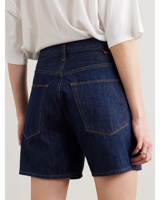 Jamie Haller Blue The Tailor Denim Shorts