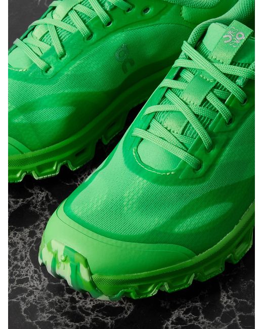 Loewe Green On Cloudventure 2.0 Rubber-Trimmed Recycled-Mesh Sneakers